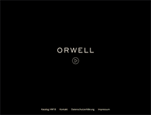 Tablet Screenshot of orwell.com